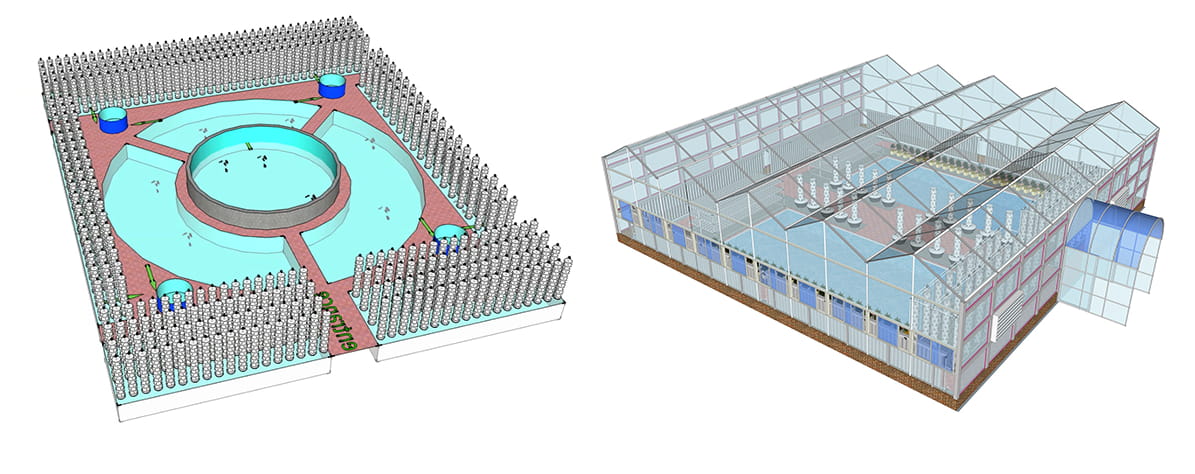 魚菜共生系統(tǒng)項目設(shè)計圖